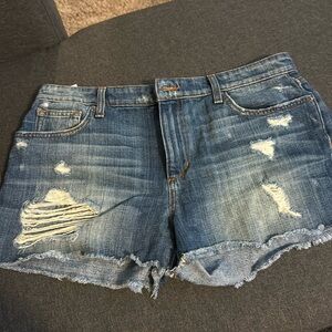 Brand new distressed size 31 Joe’s jeans shorts